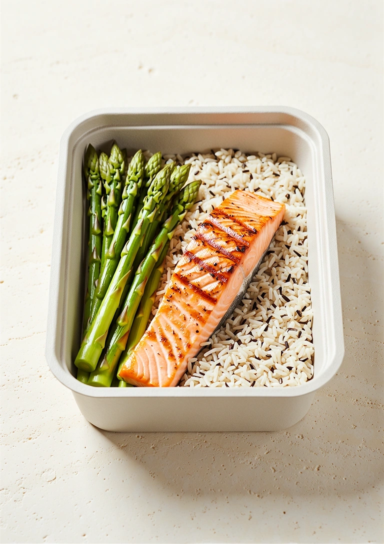 Premium healthy meal delivery presentation